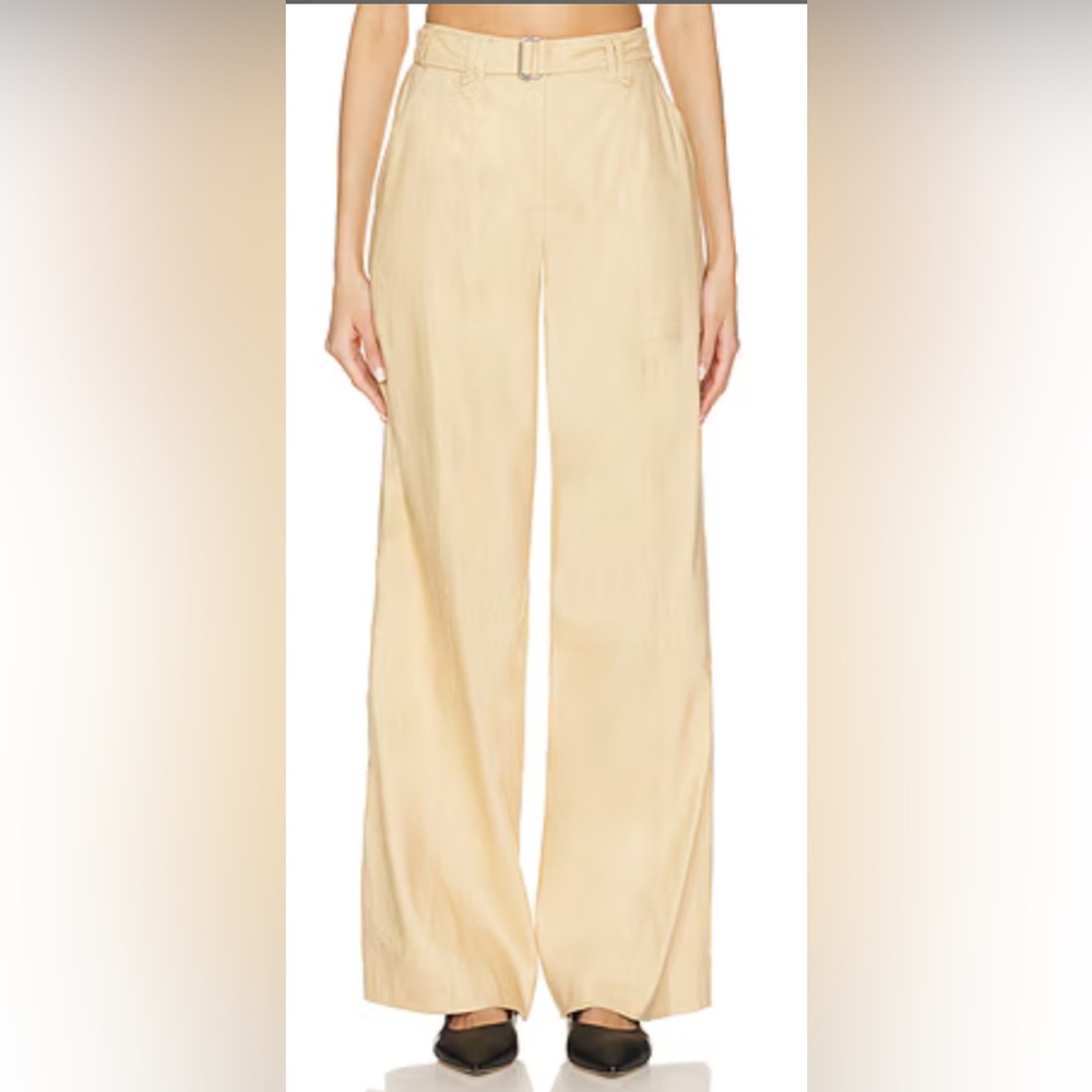 Simkhai Amaya Belted Pants in Natural